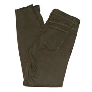 PISTOLA Jeans Kendall High Rise Skinny Scuba with Zippers, green, size 26